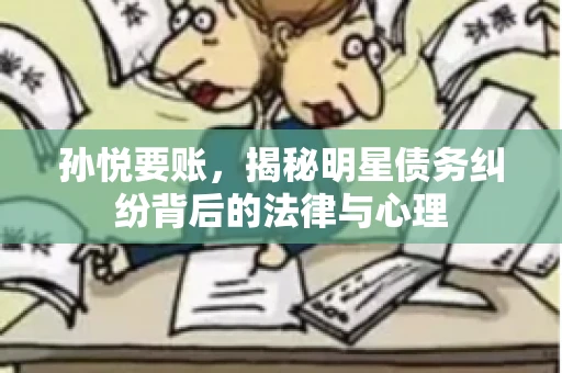 孙悦要账，揭秘明星债务纠纷背后的法律与心理