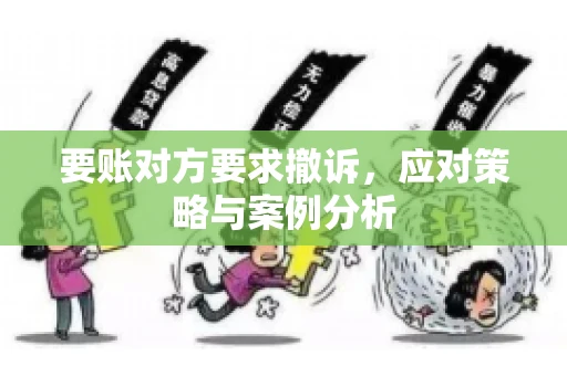 要账对方要求撤诉，应对策略与案例分析